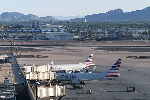 American Airlines Extra Flights at Sky Harbor