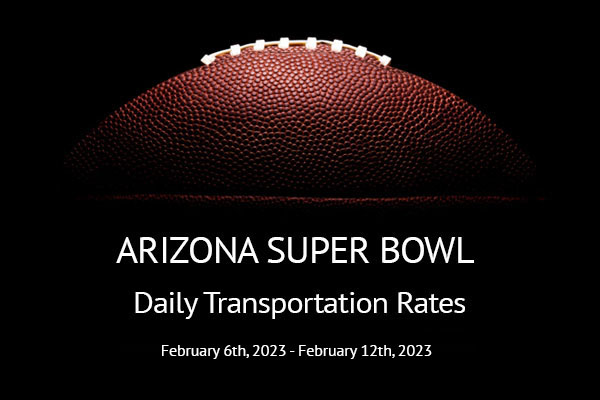 Arizona Superbowl Transportation Rates