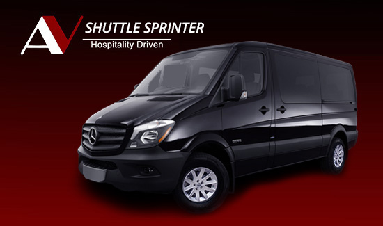Black Shuttle Sprinter Service