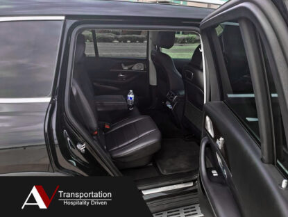 Car Fleet - Mercedes Sedan Interior Passenger Seat Space
