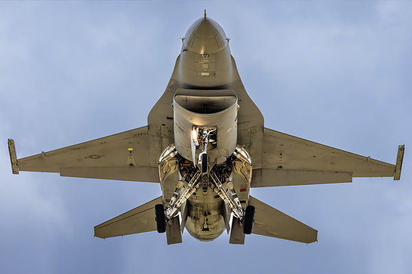 F-16 Fighting Falcon Military Jet