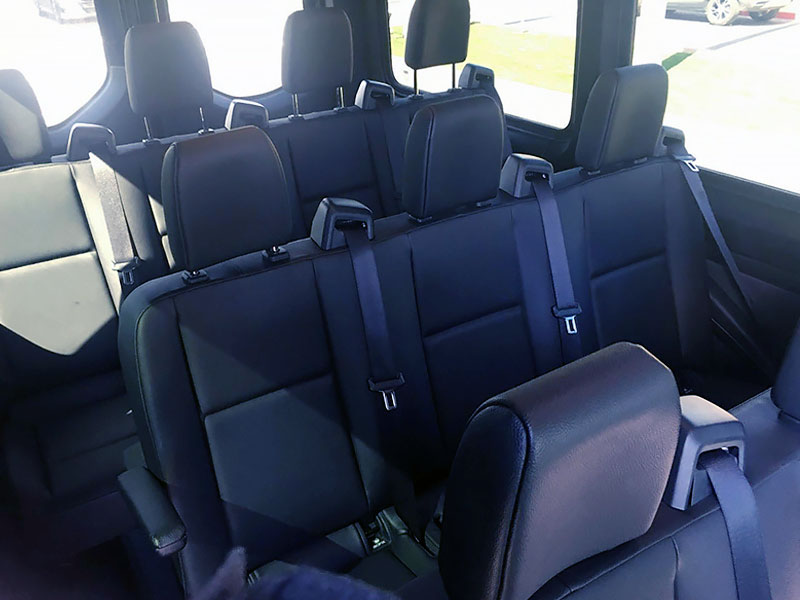 Interior Seats Luxury Sprinter Shuttle
