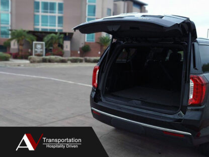 SUV Fleet - GMC Luggage Storage Area