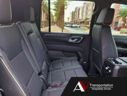 SUV Fleet GMC Yukon Passenger Seating Area 2
